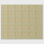 William Morris Daffodil Classic Blume Wallpaper Geschenkpapier (Flach)