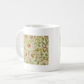 William Morris Daffodil Classic Blume Wallpaper Kaffeetasse (Vorderseite Links)