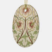 William Morris Daffodil Classic Blume Wallpaper Keramik Ornament (Links)