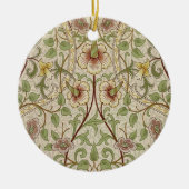 William Morris Daffodil Classic Blume Wallpaper Keramikornament (Vorne)