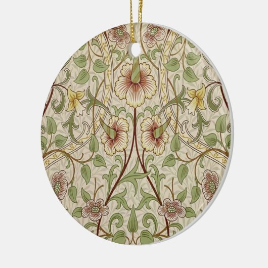 William Morris Daffodil Classic Blume Wallpaper Keramikornament (Links)