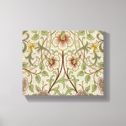 William Morris Daffodil Classic Blume Wallpaper Leinwanddruck (Vorderseite)