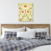 William Morris Daffodil Classic Blume Wallpaper Leinwanddruck (Insitu (Schlafzimmer))