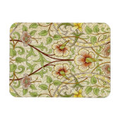 William Morris Daffodil Classic Blume Wallpaper Magnet (Horizontal)