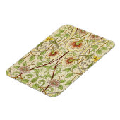 William Morris Daffodil Classic Blume Wallpaper Magnet (Linke Seite)