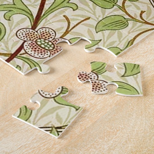 William Morris Daffodil Classic Blume Wallpaper Puzzle (Seite)