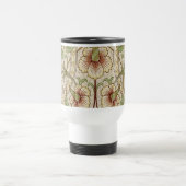 William Morris Daffodil Classic Blume Wallpaper Reisebecher (Mittel)