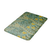 William Morris Daffodil Floral Pattern Classic Badematte (Schrägansicht)