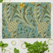 William Morris Daffodil Floral Pattern Classic Geschirrtuch (Gefaltet)
