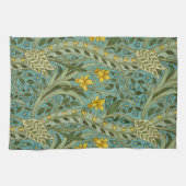 William Morris Daffodil Floral Pattern Classic Geschirrtuch (Horizontal)