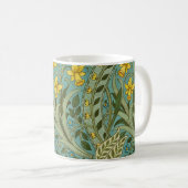 William Morris Daffodil Floral Pattern Classic Kaffeetasse (VorderseiteRechts)