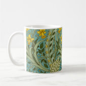 William Morris Daffodil Floral Pattern Classic Kaffeetasse (Links)