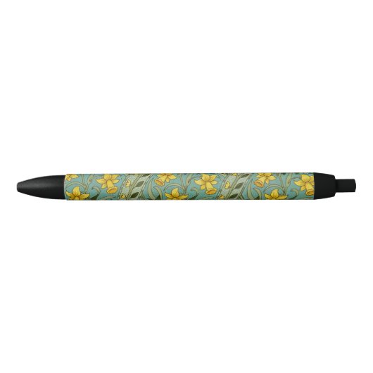 William Morris Daffodil Floral Pattern Classic Kugelschreiber (Vorderseite)