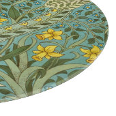 William Morris Daffodil Floral Pattern Classic Schneidebrett (Ecke)