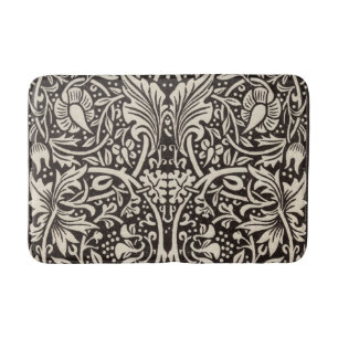 William Morris Daffodil Floral Wallpaper Badematte