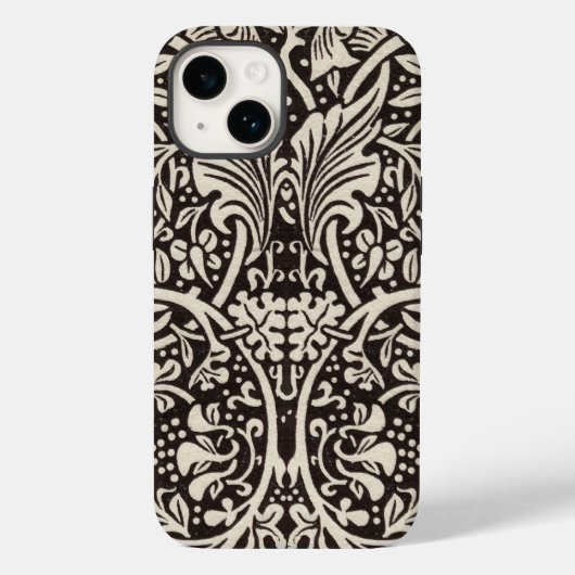 William Morris Daffodil Floral Wallpaper Case-Mate iPhone Hülle (Rückseite)