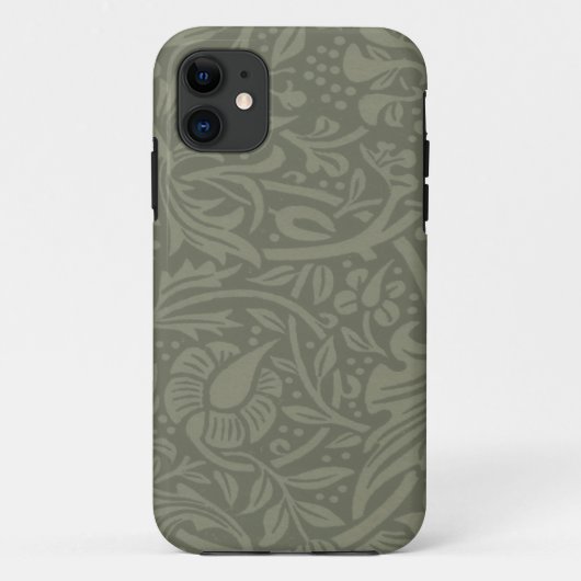 William Morris Daffodil Floral Wallpaper Case-Mate iPhone Hülle (Rückseite)