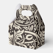 William Morris Daffodil Floral Wallpaper Geschenkschachtel (Rückseite)