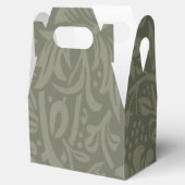 William Morris Daffodil Floral Wallpaper Geschenkschachtel (Geöffnet)