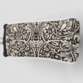 William Morris Daffodil Floral Wallpaper Golf Headcover (Vorderseite)