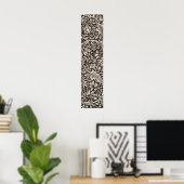 William Morris Daffodil Floral Wallpaper Pattern Poster (Heimbüro)