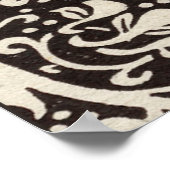 William Morris Daffodil Floral Wallpaper Poster (Ecke)