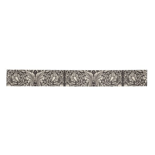 William Morris Daffodil Floral Wallpaper Satinband (Vorderseite)