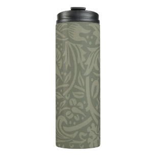 William Morris Daffodil Floral Wallpaper Thermosbecher