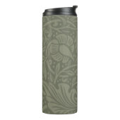 William Morris Daffodil Floral Wallpaper Thermosbecher (Nach links gedreht)