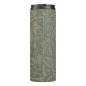 William Morris Daffodil Floral Wallpaper Thermosbecher (Rückseite)