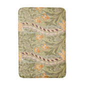 William Morris Daffodil Garden Blume Classic Bota Badematte (Vorderseite Vertikal)