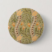 William Morris Daffodil Garden Blume Classic Bota Button (Vorderseite)