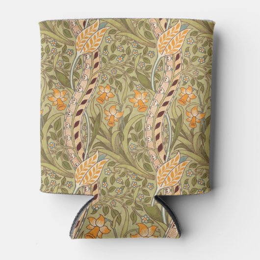 William Morris Daffodil Garden Blume Classic Bota Dosenkühler (Vorderseite)