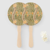 William Morris Daffodil Garden Blume Classic Bota Fächer (Vorne und Hinten)