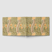 William Morris Daffodil Garden Blume Classic Bota Gästebuch (Voll)
