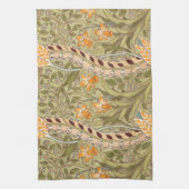 William Morris Daffodil Garden Blume Classic Bota Geschirrtuch (Vertikal)