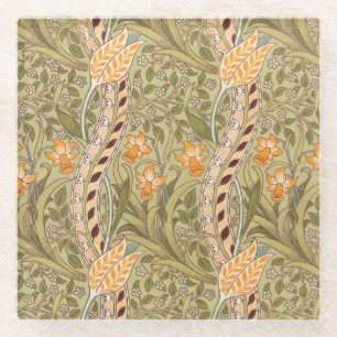 William Morris Daffodil Garden Blume Classic Bota Glasuntersetzer