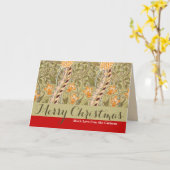 William Morris Daffodil Garden Blume Classic Bota Karte (Gelbe Blume)