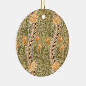 William Morris Daffodil Garden Blume Classic Bota Keramik Ornament (Rechts)