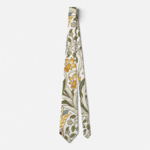 William Morris Daffodil Garden Blume Classic Bota Krawatte