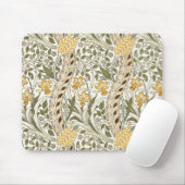 William Morris Daffodil Garden Blume Classic Bota Mousepad (Mit Mouse)