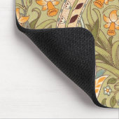 William Morris Daffodil Garden Blume Classic Bota Mousepad (Ecke)