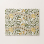 William Morris Daffodil Garden Blume Classic Bota Puzzle (Horizontal)