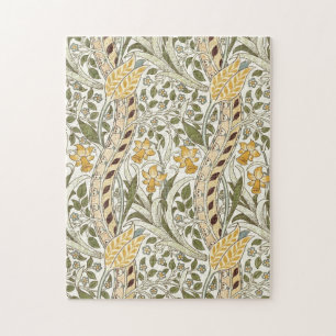 William Morris Daffodil Garden Blume Classic Bota Puzzle