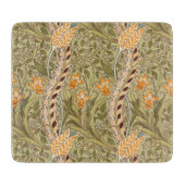 William Morris Daffodil Garden Blume Classic Bota Schneidebrett (Vorderseite)