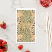William Morris Daffodil Garden Blume Classic Bota Serviette (Beispiel)