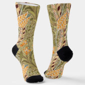 William Morris Daffodil Garden Blume Classic Bota Socken (Gewinkelt)