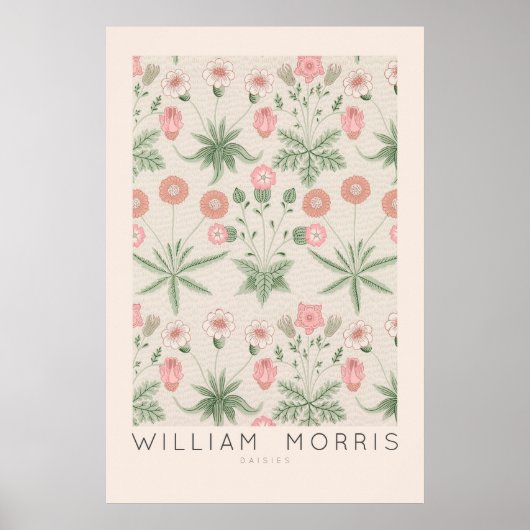 William Morris Daisies Wall Art Poster (Vorne)