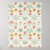 William Morris Daisy Classic Floral Elegance Poster (Vorne)