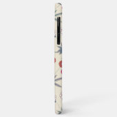 William Morris Daisy Floral Pattern Red Orange Case-Mate iPhone Hülle (Hinten/Links)